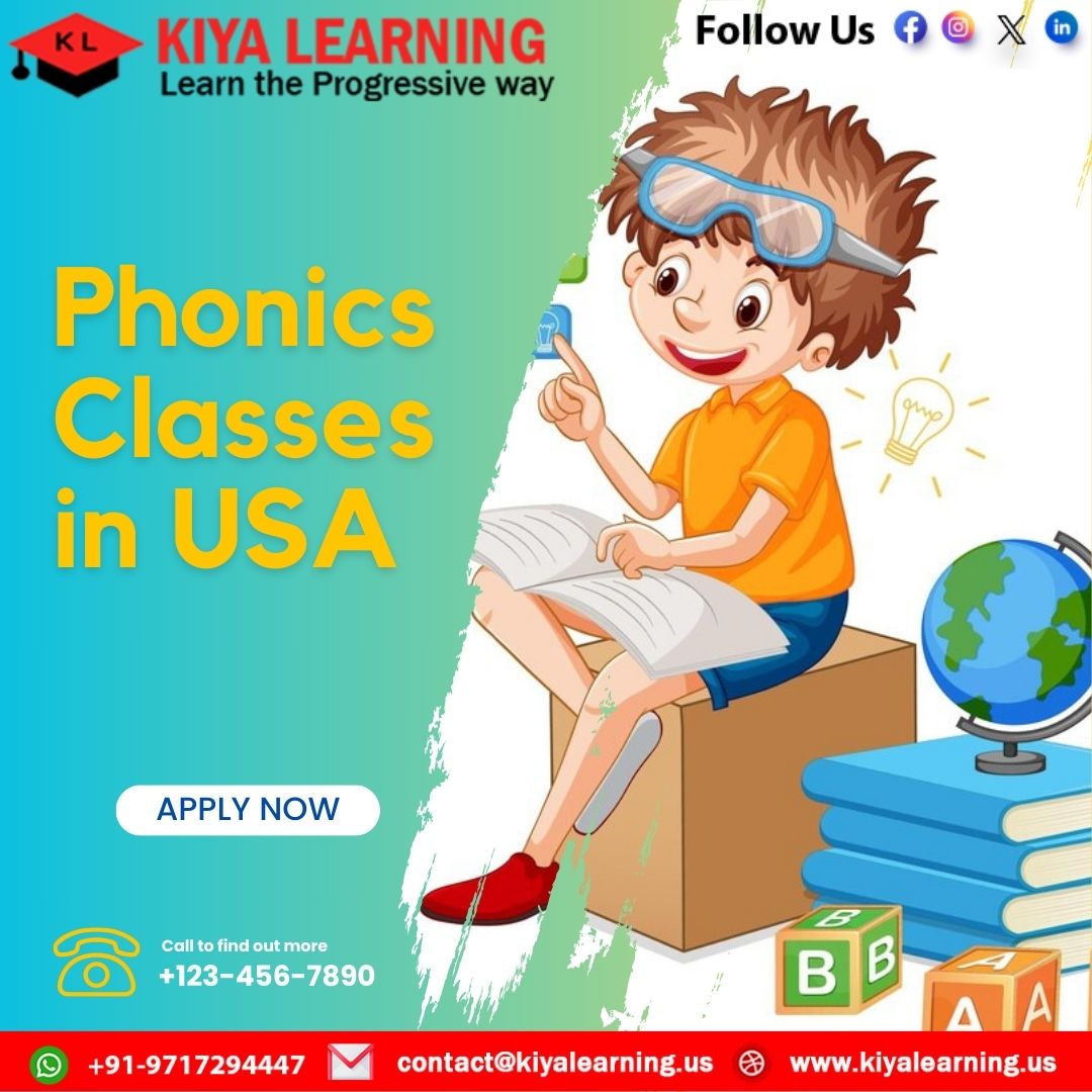 kiyalearning.us/Phonics-classe…
Lay the groundwork for literacy success with our engaging phonics classes in San Diego. Using multisensory techniques, we teach phonemic awareness, decoding skills, and reading fluency, setting young learners on the path to becoming confident