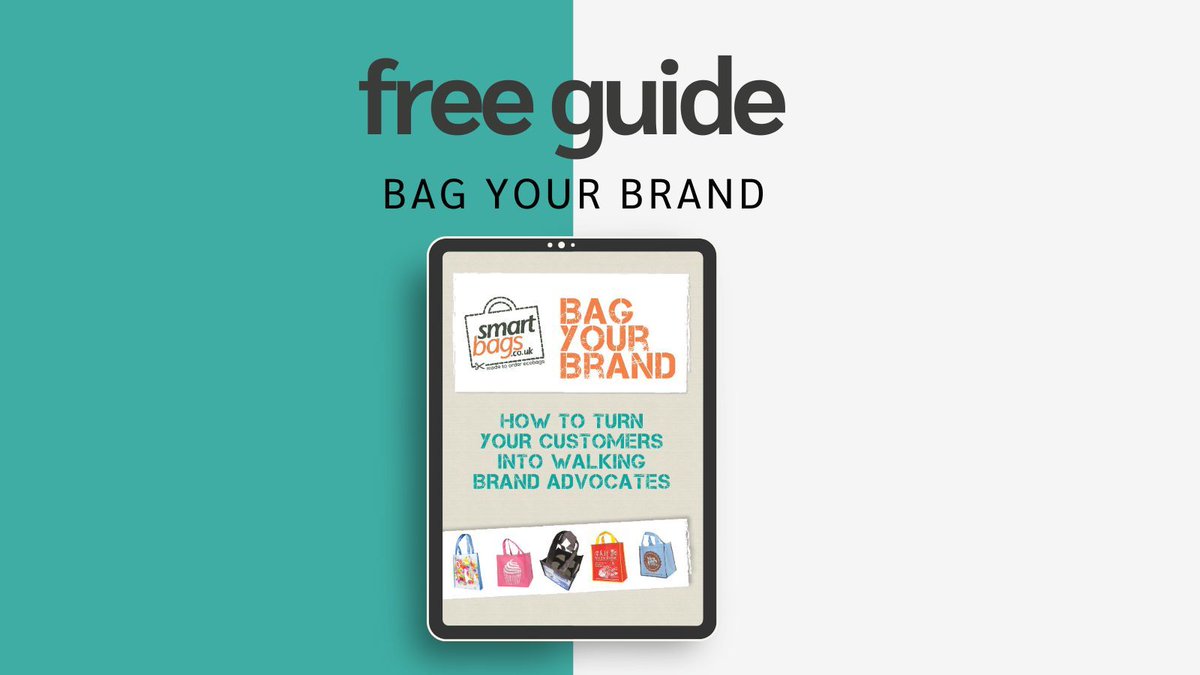 How to #BagYourBrand: Download your FREE Guide now and learn how to turn customers into walking brand advocates. 

bit.ly/3orMeFY

#marketingideas #promoproducts