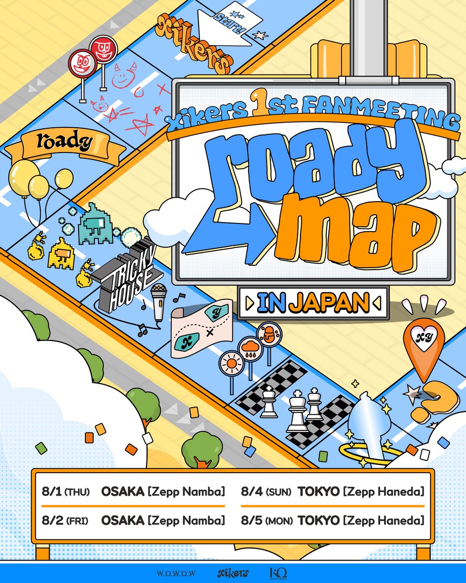 [📢]「xikers 1st FANMEETING : road𝓨map IN JAPAN」開催決定！

✔️ 詳細はこちら
xikers-official.jp/contents/746707

#xikers #싸이커스 #サイカース #road𝓨map