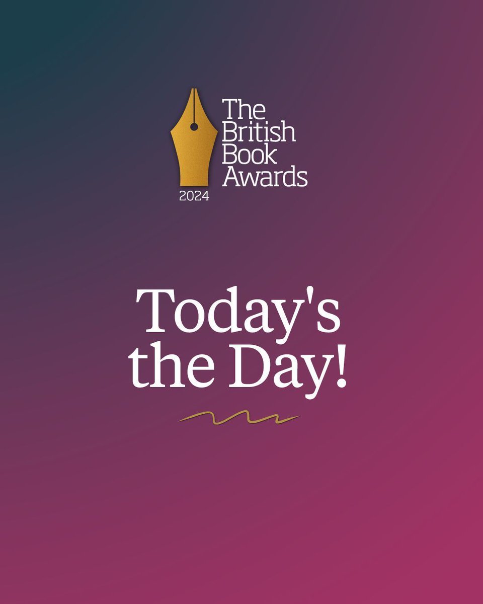 The big day is FINALLY here! Join us from 6pm on our livestream or follow along on our social media! 🪩 We are sending all of our shortlistees the best of luck, we can't wait to celebrate with you 🕺 Find out more 👉 buff.ly/3scPt7V #BritishBookAwards #Nibbies