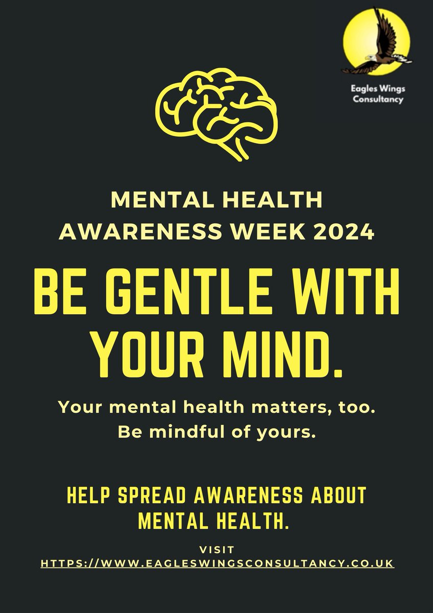 #MentalHealth #YouMindMatters #SpreadAwareness #HereToHelp

#EaglesWingsConsultancy #DisabilityConsultant #DisabilitySpecialist #ExpertByExperience #TurningDisabledToEnabled eagleswingsconsultancy.co.uk  X – @EWConsultancy