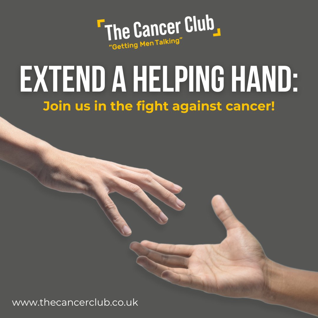 Join us in backing a transformative movement that seeks to make a genuine impact in the lives of men confronting cancer today.

Learn More here: thecancerclub.co.uk
-
-
#TheCancerClub #CancerCharity #MensHealth #CancerAwareness #FightAgainstCancer #CancerSupport