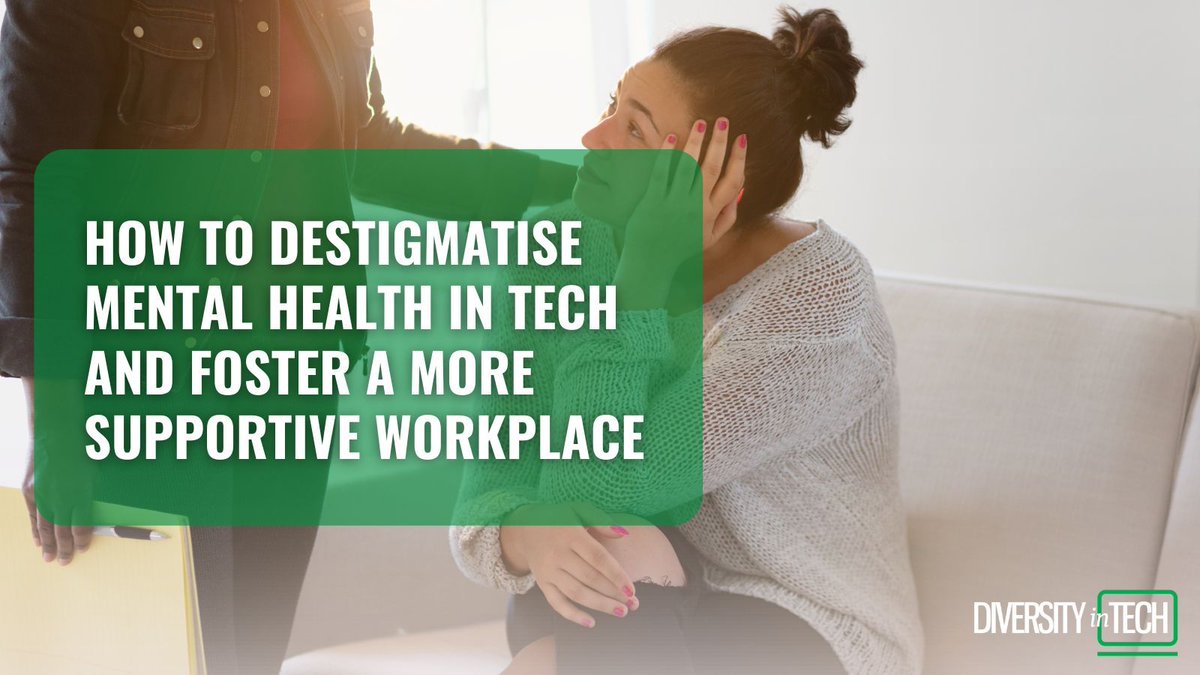 In today's fast-paced technology sector, it's no surprise that many people experience struggles with their #mentalhealth 🧠 

Our latest guide looks at how employers can destigmatise mental health and foster an inclusive and supportive environment: buff.ly/4bcUQt1 

#dei