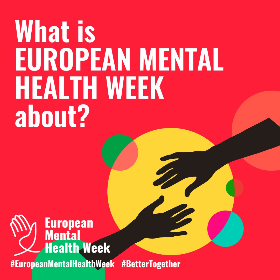 What is #EuropeanMentalHealthWeek about? 🌟 Change 🌟 Progress 🌟 Impact 🌟 Equity Learn more about our values ➡️ mentalhealtheurope.org/european-menta… #BetterTogether