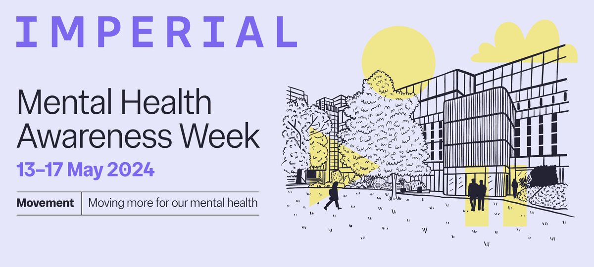 It's #MentalHealthAwarenessWeek –time to reflect and recharge. We've curated an exciting (and relaxing) week for #OurImperial community. Explore a range of activities and panels designed to foster dialogue and support like boxing! Check it out! ow.ly/Tcfc50RAzO9
