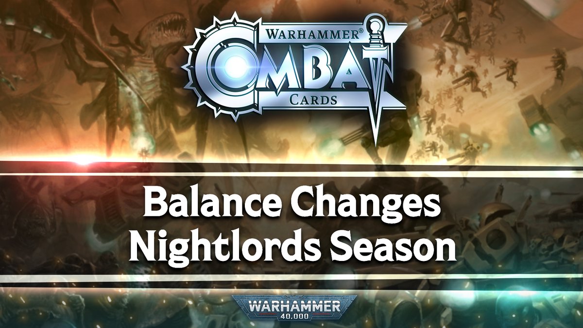 Nightlords Season is here, and with it comes a wave of balance changes! 🌌 This time around, we're shaking things up with adjustments to three traits: poison, regeneration, and berserk. 💥 Check it out and join the darkness!

Read more: combatcards.com/2024/05/13/dev…

#NightlordsSeason