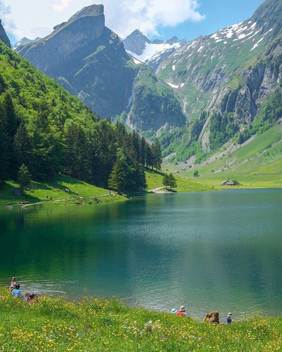 Sealpsee Lake, Switzerland