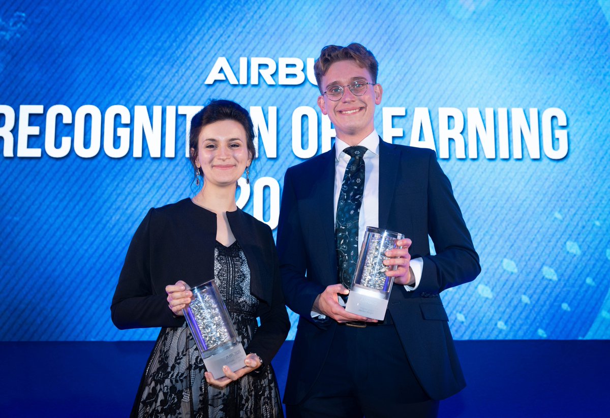 Congratulations to Federica Siotto and James Wright who took home the awards for Graduate and Apprentice of the Year (respectively) in the 2023 awards for Airbus Commercial Aircraft for the Filton site.