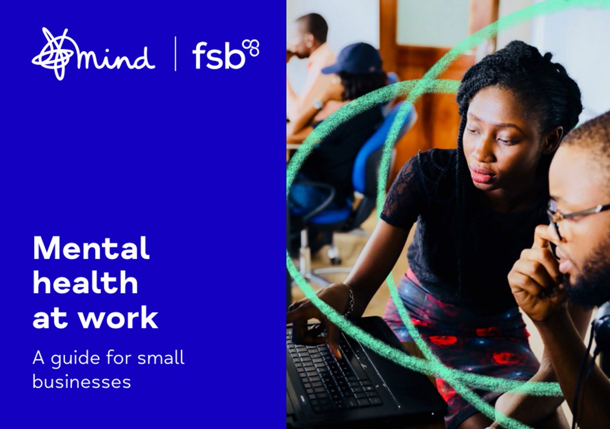 Being a small business owner or self-employed person can be tough. This #MentalHealthAwarenessWeek, take a look at our Mental health at work guide for small businesses, which can help create a positive work environment. 🔗go.fsb.org.uk/42MuCt7
