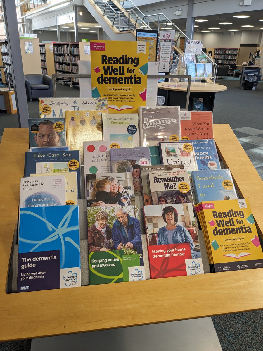 Everybody deserves access to a timely, accurate & high-quality #Dementia diagnosis. But 1 in 3 people living with dementia do not have a formal diagnosis. That’s why, this #DementiaActionWeek (13 - 17 May 2024) we’re doing our bit to raise awareness. #ReadingWell