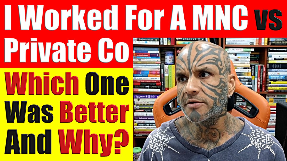 #loymachedo shares I Worked For MNC's vs Privately Owned Companies.  Which One Is Better For You And Why? Video 7486 - youtu.be/PrkgqKoKrEQ #CareerAdvice #Career #MNC #PrivatelyOwned #CorporateCulture #WorkLifeBalance #CareerInsights #Entrepreneurship