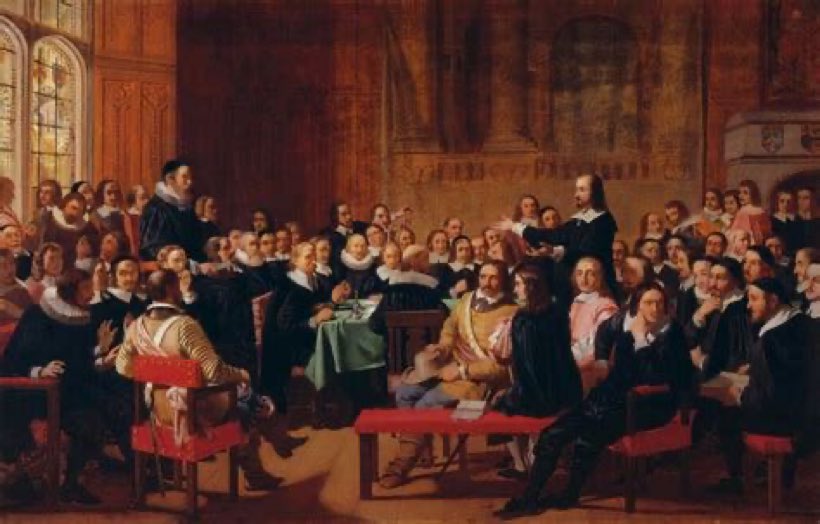 #OTD May 13, 1643:
An ordinance calling for the Westminster Assembly is introduced into the English House of Commons and will pass a month later.