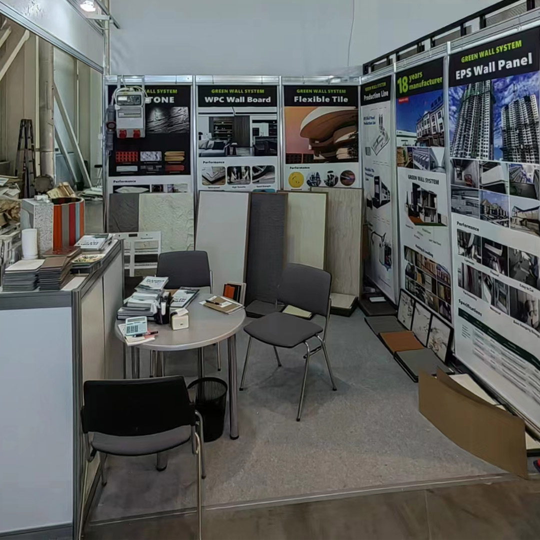 Decorative Interior Wallboards Exhibition in Mosbuild Vanjoin Group meets you in Pavilion 2 Hall 8 Booth No.: D9081 Exhibition time: May 13–16, 2024 vanjoinbuild.com  #interiordecor #interiordesign #ExhibitionMoscow #vanjoinbuild #buildingmaterials #wallpanel #Строительно