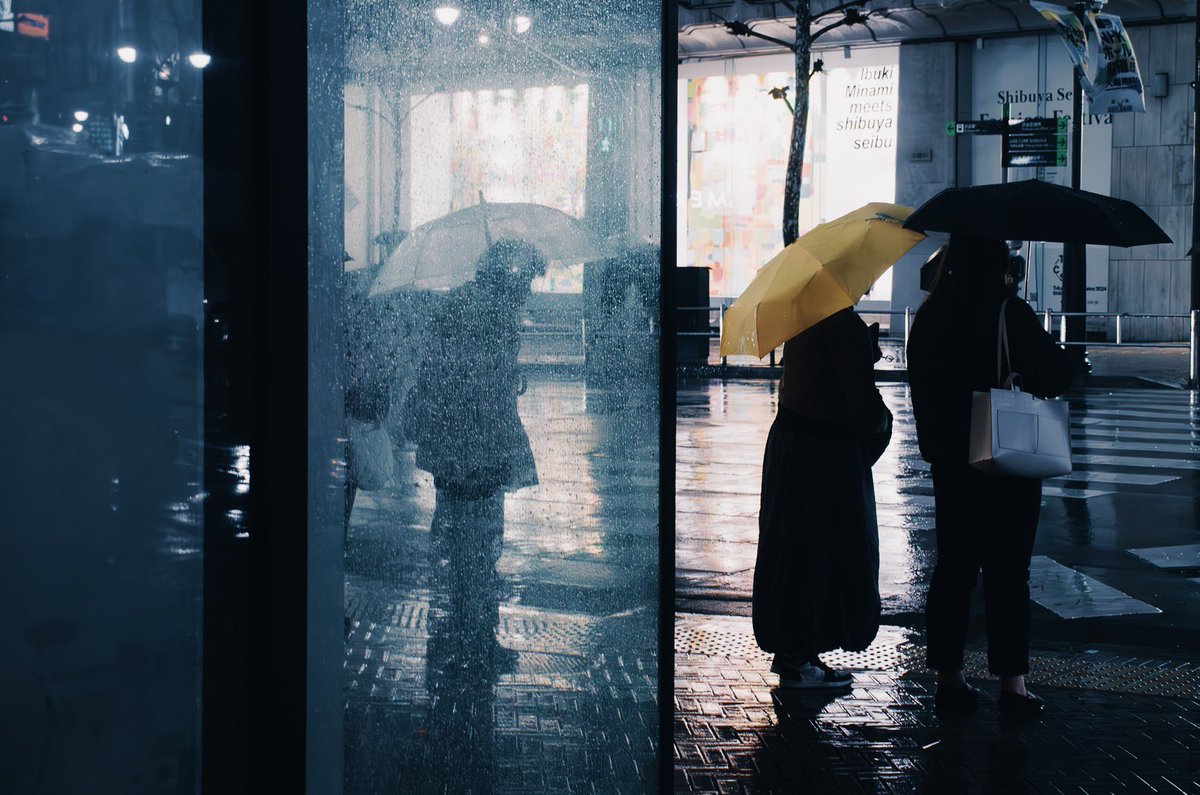 渋谷雨景