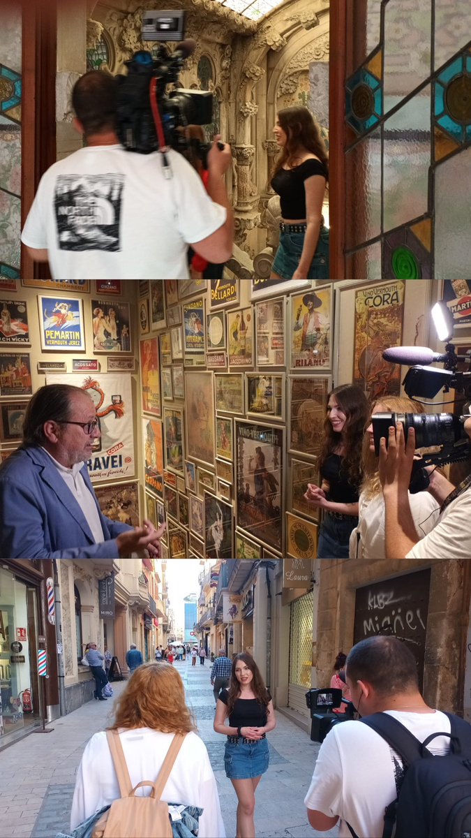 🎥 El programa ‘Viajeros Cuatro’ de Mediaset va passar per #Reus per descobrir el nostre patrimoni i conèixer el vermut de Reus 🔝

📺 El programa especial mostrarà els atractius de la nostra ciutat i la Costa Daurada!

#GaudíReus #CiutatambCaràcter