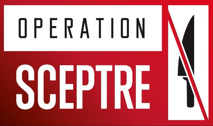 Today is the start of #OpSceptre A national week of action that brings into focus all the joint working to reduce knife crime. Officers will be undertaking a range of preventative, educational and enforcement-led activities across the BCU. #KnifeCrimeAwarenessWeek #OpSceptre