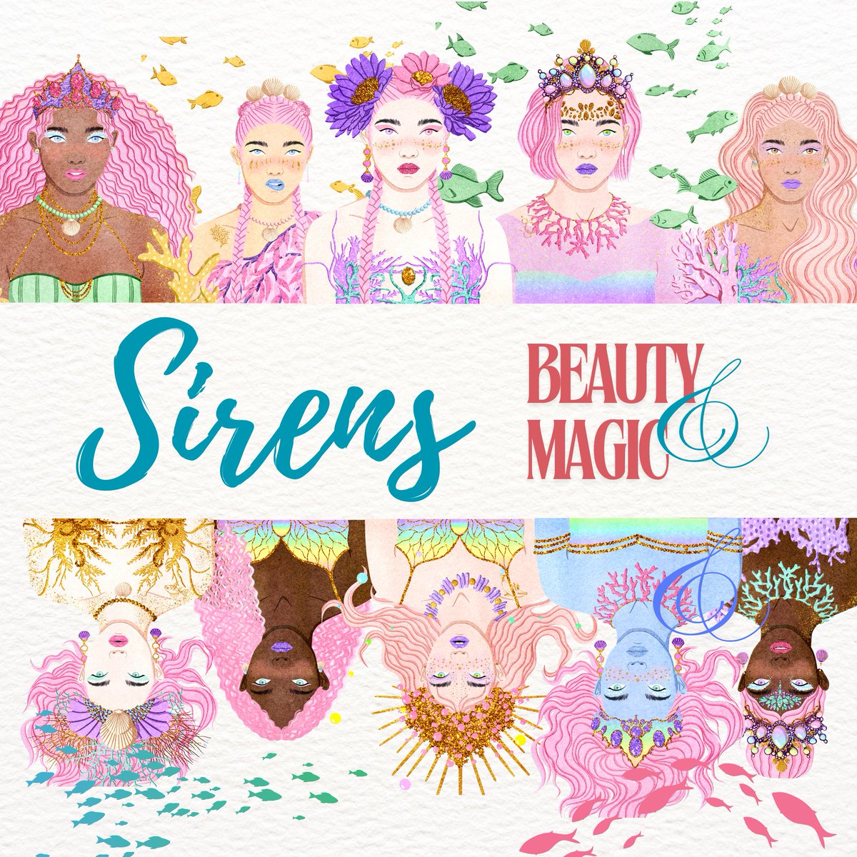 GM with a little bit of Beauty &amp; Magic by <a href="/SirensNFTs/">Sirens</a> ...show me your pinkhaired NFTS!!!!