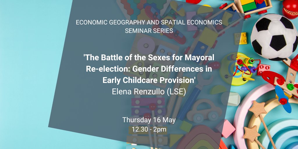 💡 Our Economic Geography and Spatial Economics seminar series continues on 16 May with @Ele_ren94 from LSE If you'd like to attend, please email geog.research@lse.ac.uk @crescenzi_r @CarozziFelipe @Davide_Rigo_ zurl.co/9IFX