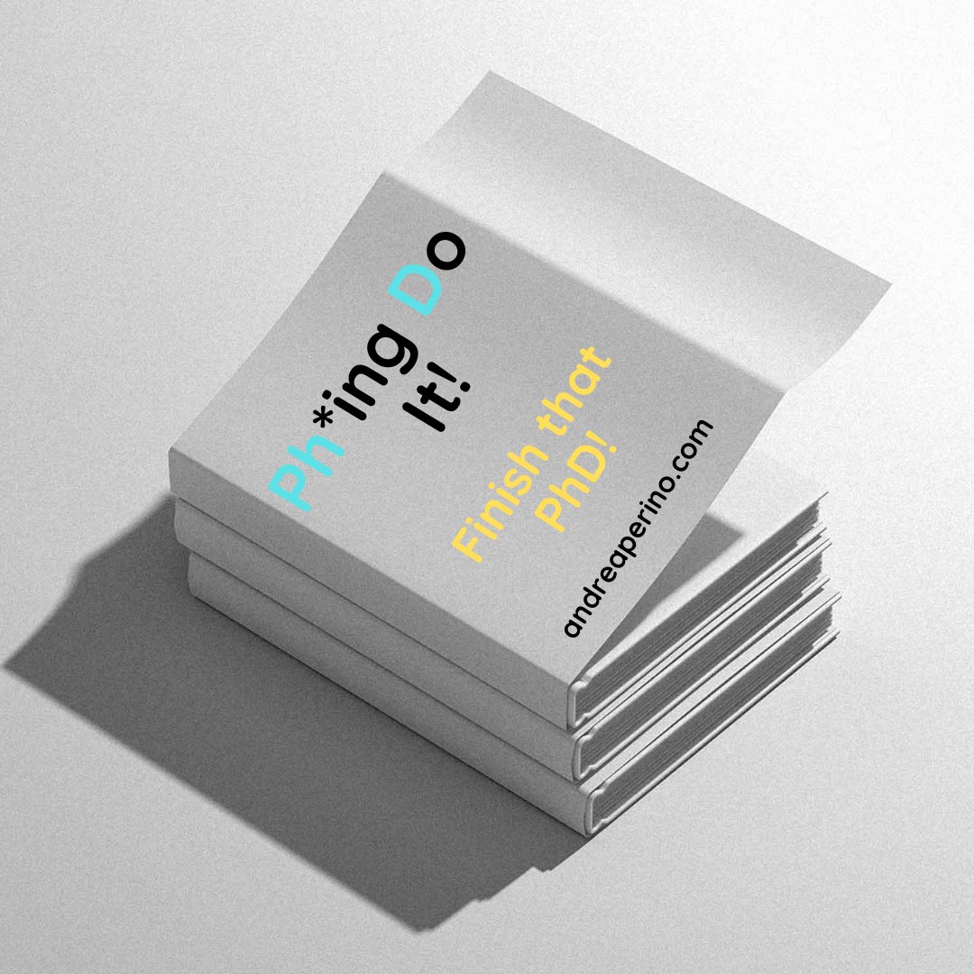 I went from 0 papers, 0 job perspective, 0 motivation to

• Thesis submitted ✅
• Science paper published✅
• Dream job started ✅

in 5 months.

Wanna copy my strategy?
• Like
• Follow
• Comment 'PhD'  

(FREE for 48h)

RTs appreciated but not required.