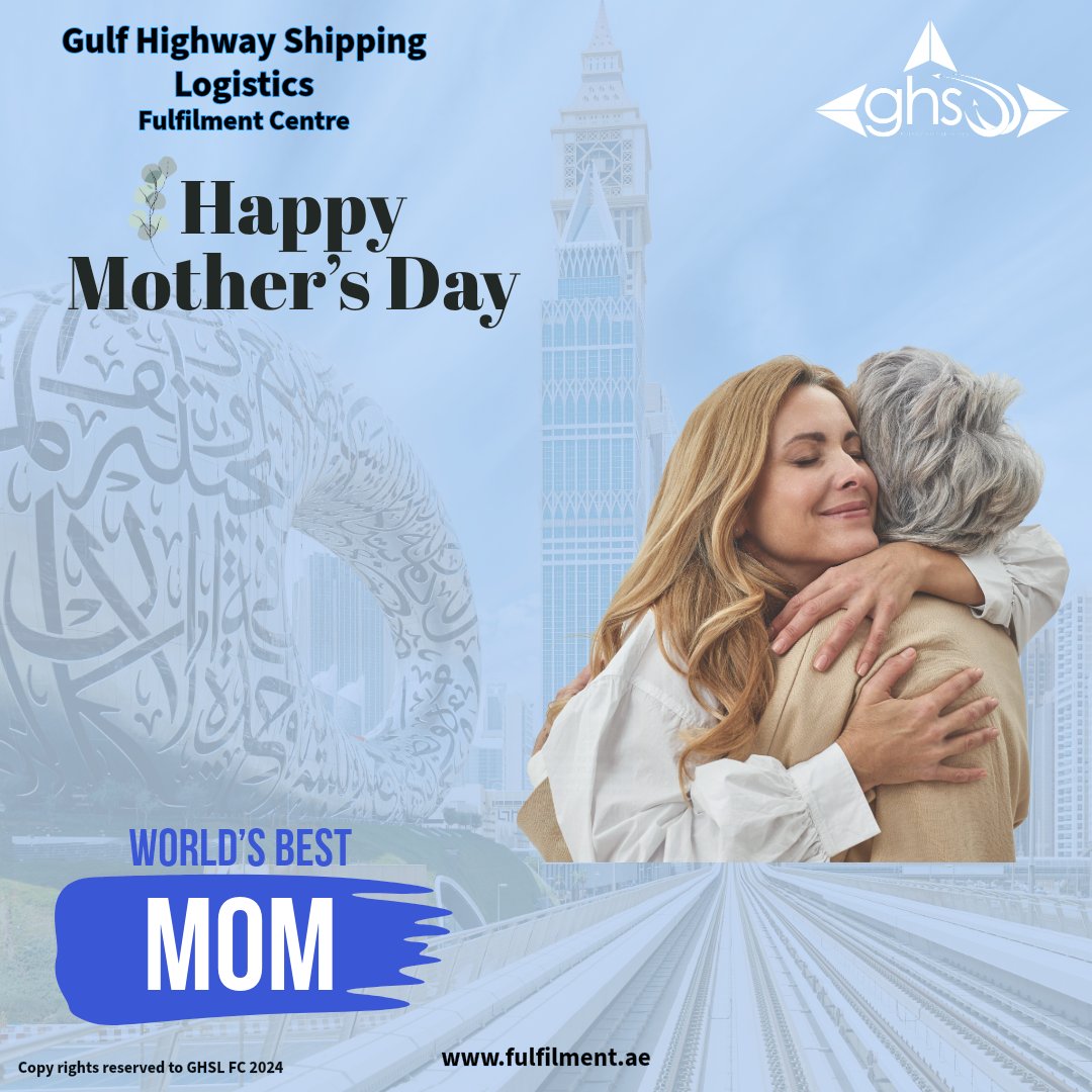🎉Happy Mother Day🎉

Honoring all the Mother as the UAE and world celebrate the Mother's Day.

Wishing you the best and happiest Mother's Day!

#GHSL #UAEMothersDay #MothersDay #GHSLogistics #LogisticsSolution #FreightForwarder #ColdChainLogistics #CargoAgents #MovingAndStorage