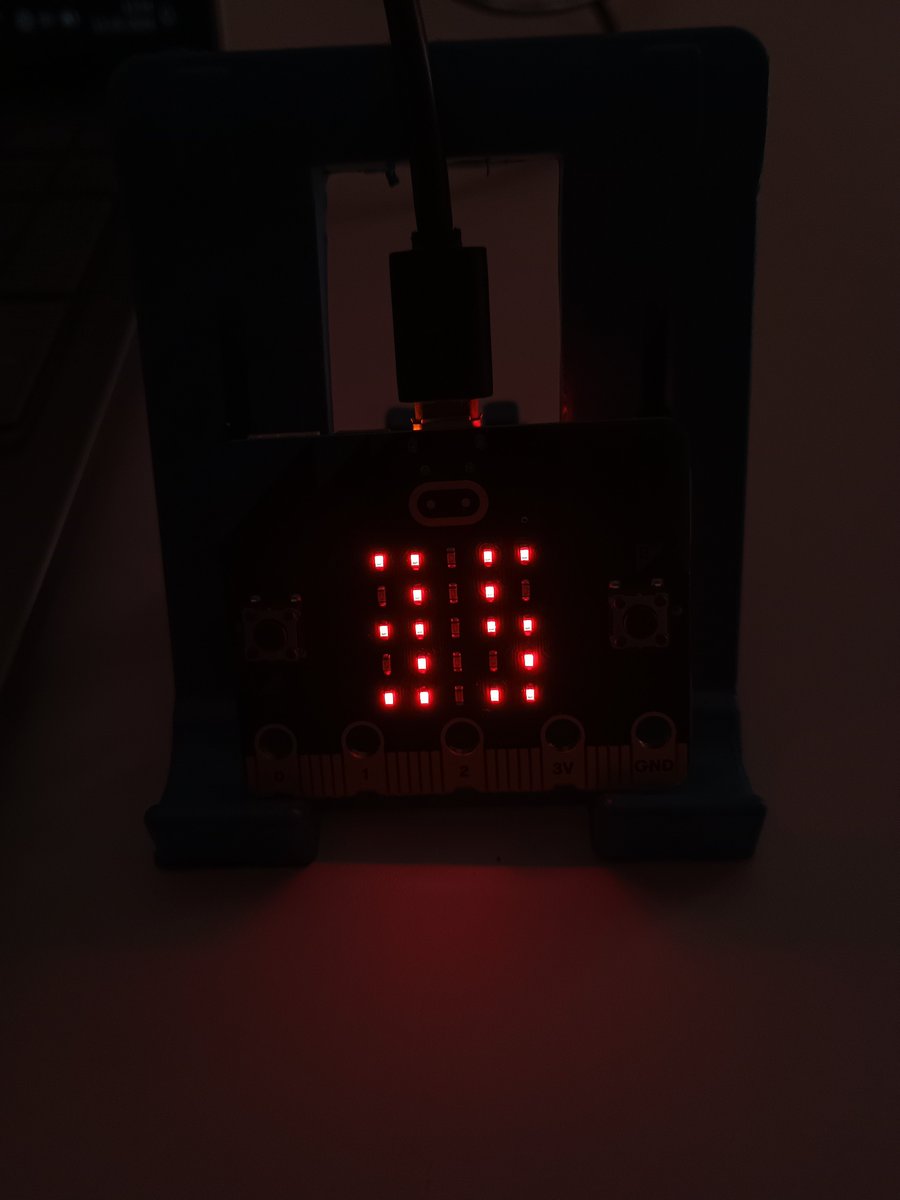 I've successfully designed a two-digit display using the LED matrix on the micro:bit ~ a better way to show readings from different sensors on-board. #microbit #NewIdea #STEM #MakeCode #LearningNeverEnds
Special mentions - 
@microbit_edu
@MSMakeCode
@ArmEducation 
@nordictweets