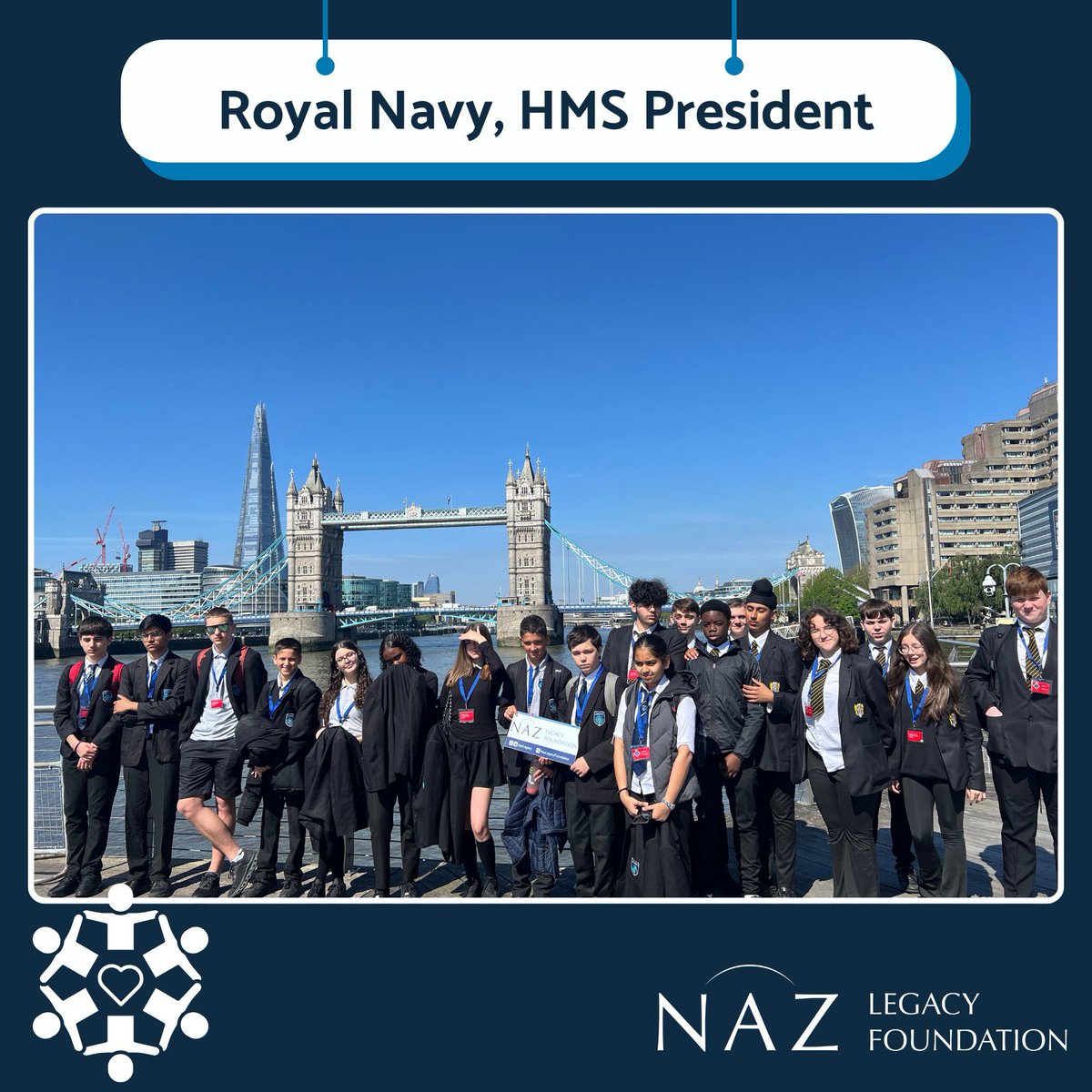 If you want to meet amazing people and support local communities then join the Maritime Reserves. 🎉 @HMSPresidentRNR for hosting @NazLegacy Foundation.