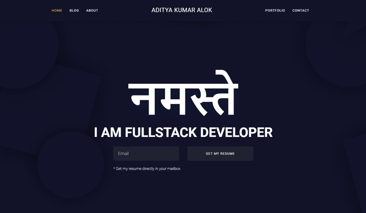Adityakumaralok's tweet photo. Check out my personal portfolio and blog at https://t.co/nTbkgDbGVM! 🚀 Featuring my projects and insights, it's a showcase of my skills and expertise. Let's connect and explore opportunities together! #Portfolio #Blog #Projects #Skills #FullStack #Web3 https://t.co/3fOc4wukej