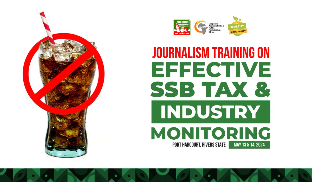 We are LIVE in the city of Port Harcourt, Rivers State for Journalism Training on Effective #SSBTax and Industry Monitoring. 

#SSBTaxSaves