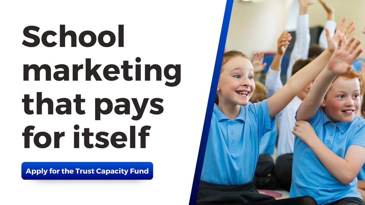 Unlock the secrets to growing school admissions using the Trust Capacity Fund.

Every school and multi-academy trust should read this! 🏫✨

👉 ayr.app/l/qtVz

#EducationInsights #GrowthStrategies #SchoolAdmissions #SchoolMarketing
