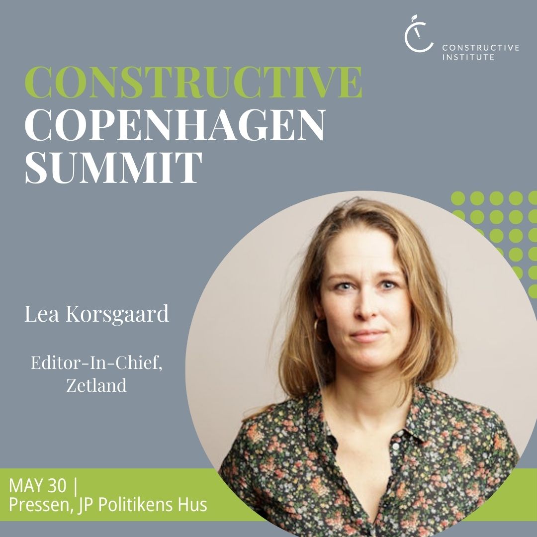 ConstructiveIn's tweet image. Rethink journalism with us and our esteemed panel of speakers, including
@Heljes, Hans Krabbe, @LeaKorsgaard, Bjarne Corydon and @UlrikHaagerup, to name a few. Also included: Free coffee, lunch and unlimited inspiration. Sign up for your free ticket here: fienta.com/da/constructiv…