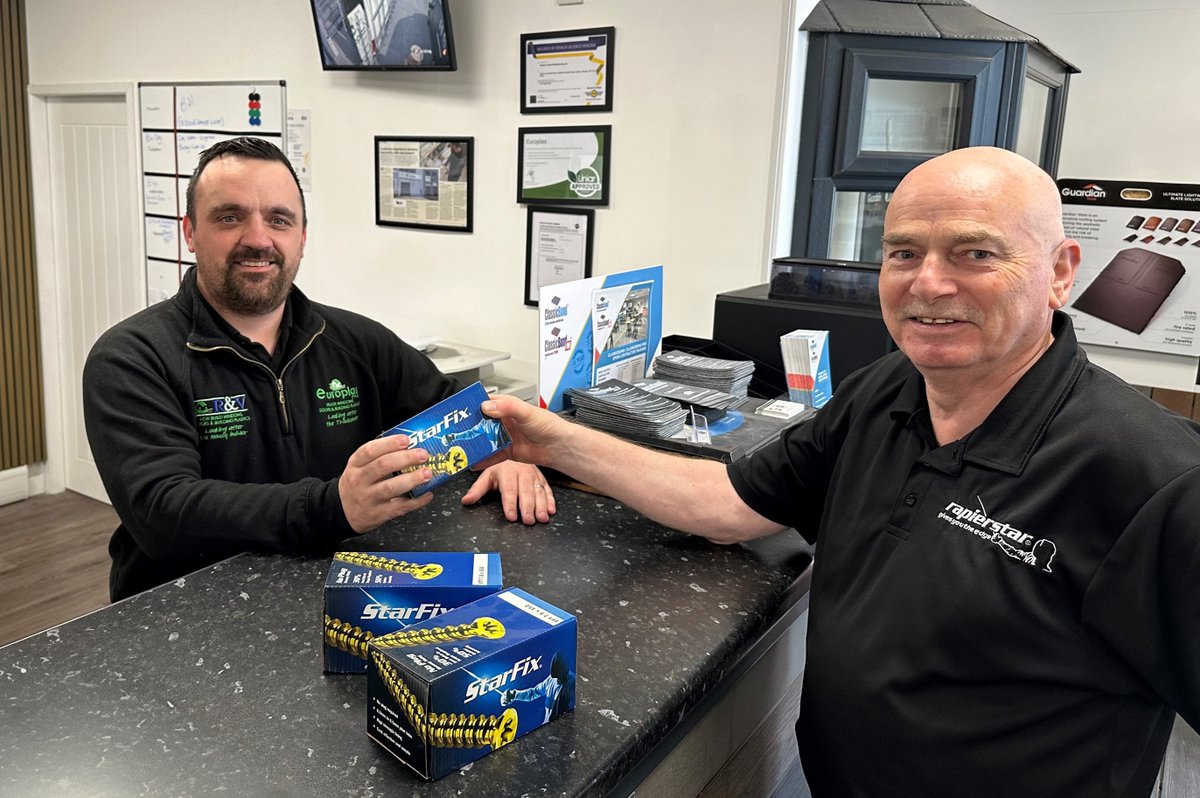 .<a href="/EuroplasPVCu/">Europlas (PVCu) Ltd</a> agrees fastener supply partnership with Rapierstar
The expanding window and door trade counter network has added Rapierstar branded fasteners to its range of exterior &amp; interior products for the window, door, roofing and joinery markets.
rapierstar.com/about/news/231…