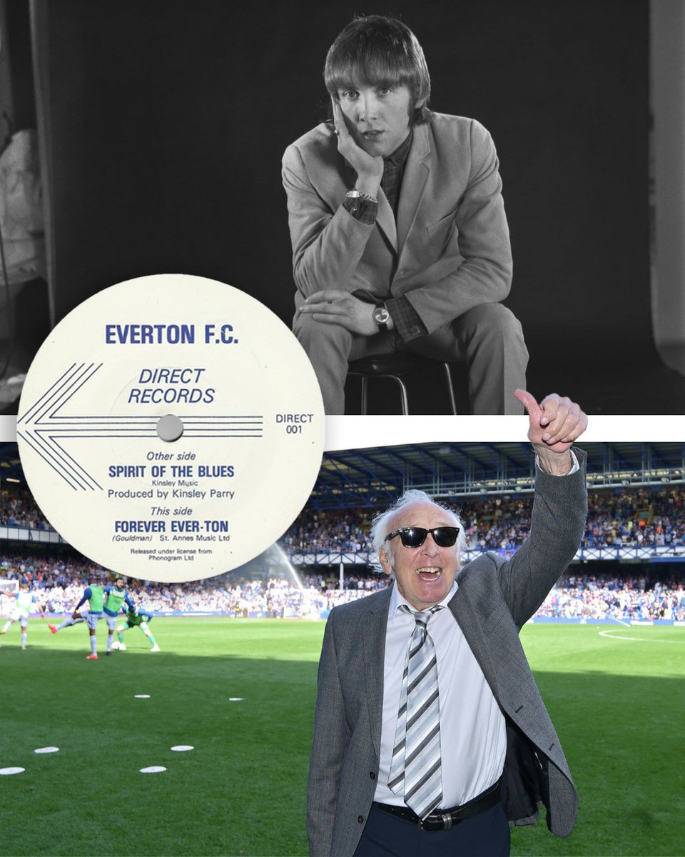 Forty years on from the original release of 'Spirit of the Blues', the song's co-creator Billy Kinsley was back at Goodison Park. 💙
