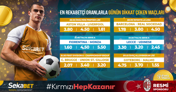 🚀 Heyecan dolu maçlara bahis yaparken en yüksek oranlar Sekabet'te! ✅ Şimdi bahsinizi yapın t2m.io/sekatw24 yüksek oranlarla daha fazla kazanmanın tadını çıkarın!🏆💰