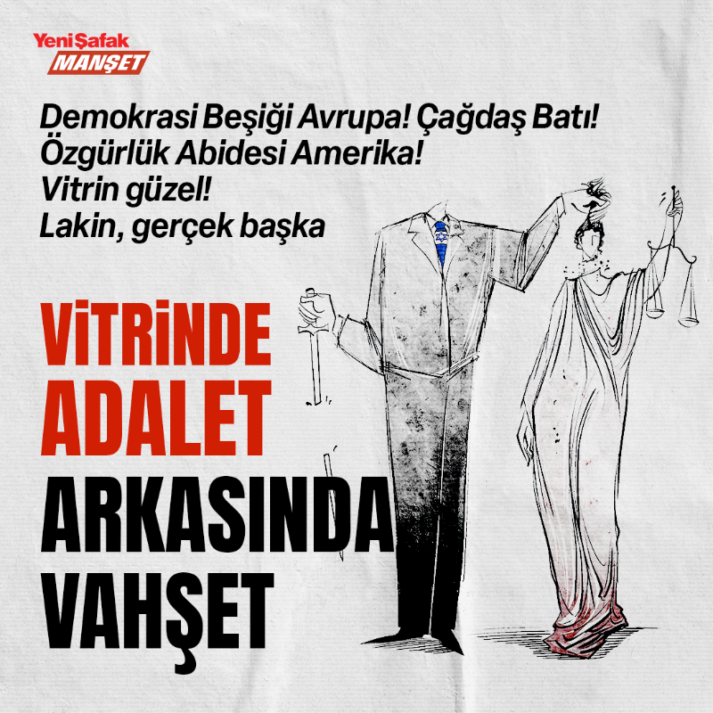 yenisafak's tweet photo. Demokrasi Beşiği Avrupa! Çağdaş Batı! Özgürlük Abidesi Amerika! Vitrin güzel! Lakin, gerçek başka. İsrail’in öldürdüğü çocuk sayısı 15 bine yaklaştı. Sayıları yazarken insanın eli titriyor. Vahşetin boyutunu akıl almıyor.

🖊Rukiye Yıldız

#DüşünceGünlüğü