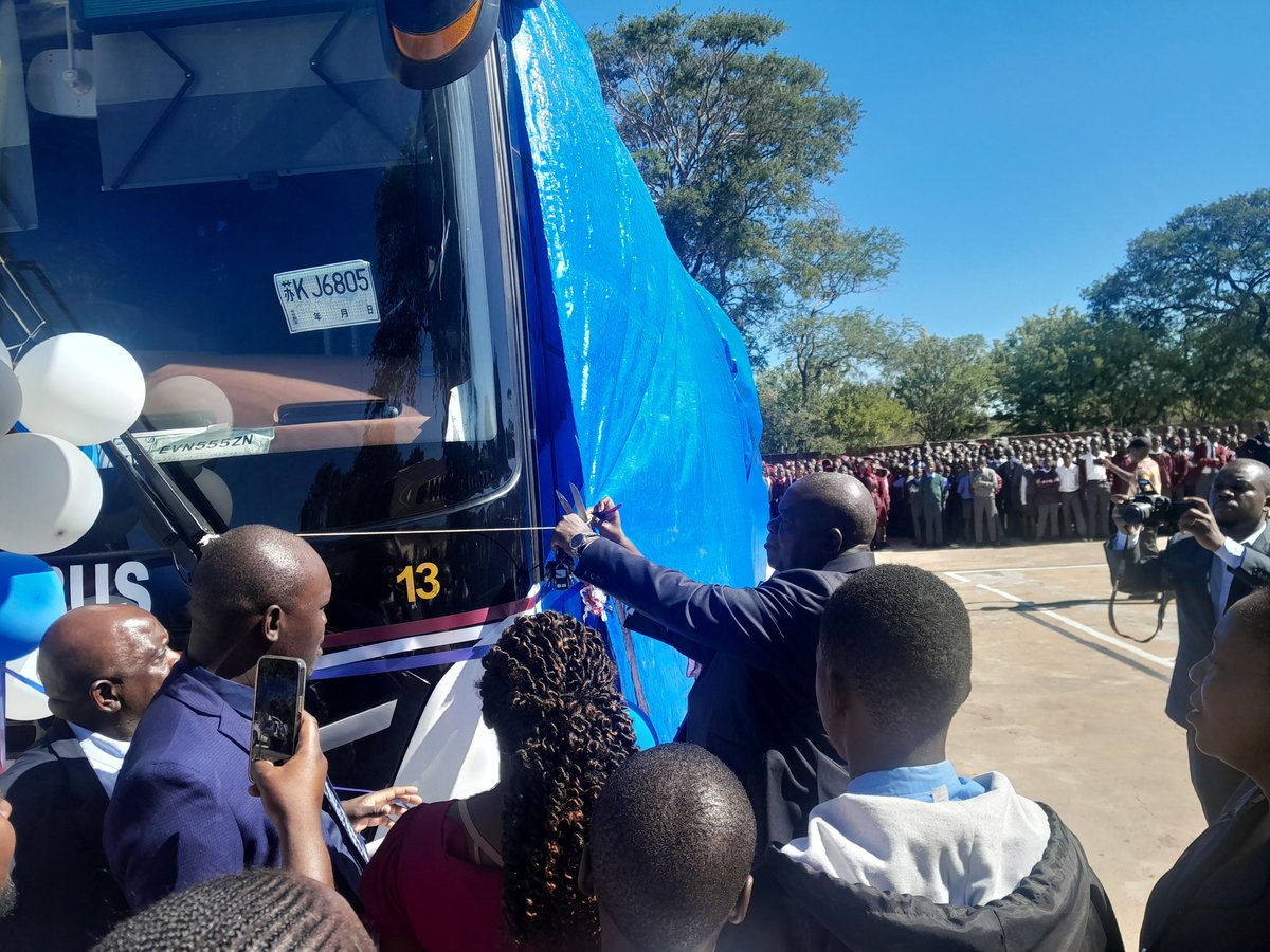 MoPSE Minister Hon.T.Moyo had a fruitful dialogue with all Mat North school heads,SIs and DSIs at Tsholotsho High School.He urged them to desist from sending away pupils for non payment of fees and also to accept all legal currencies on fees payment.