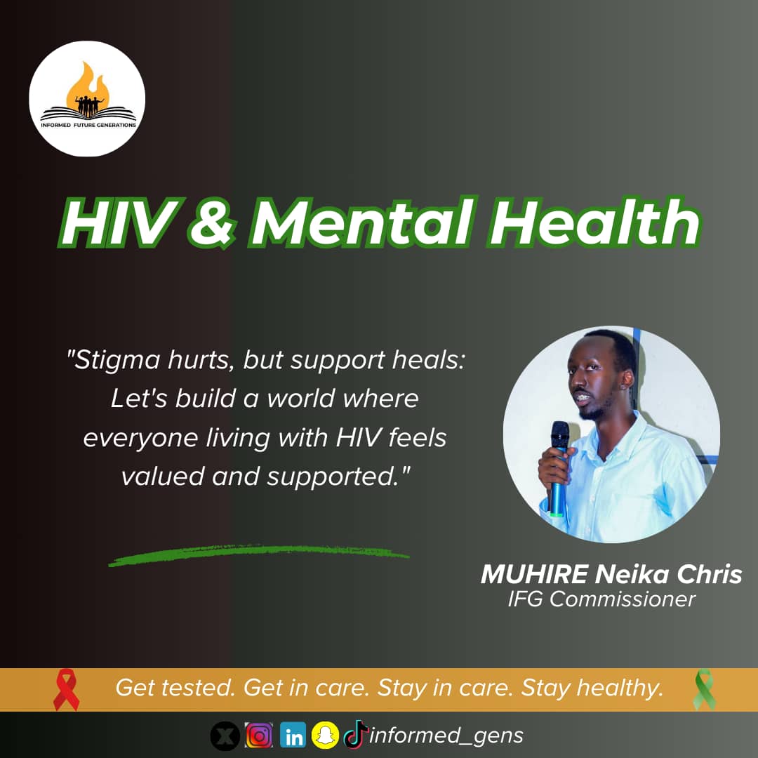 Stigma hurts, but support heals:Let's build a world where everyone living with #HIV feels valued and supported to #StopHIV and #EndAIDS.

#NoOneIsImmune 
#MentalHealthAwarenessMonth 
#Turikumwe 
@Winnie_Byanyima @unicef_aids @sesamestreet @rrpplus @ndungutsetheon1 @ahfrwanda
