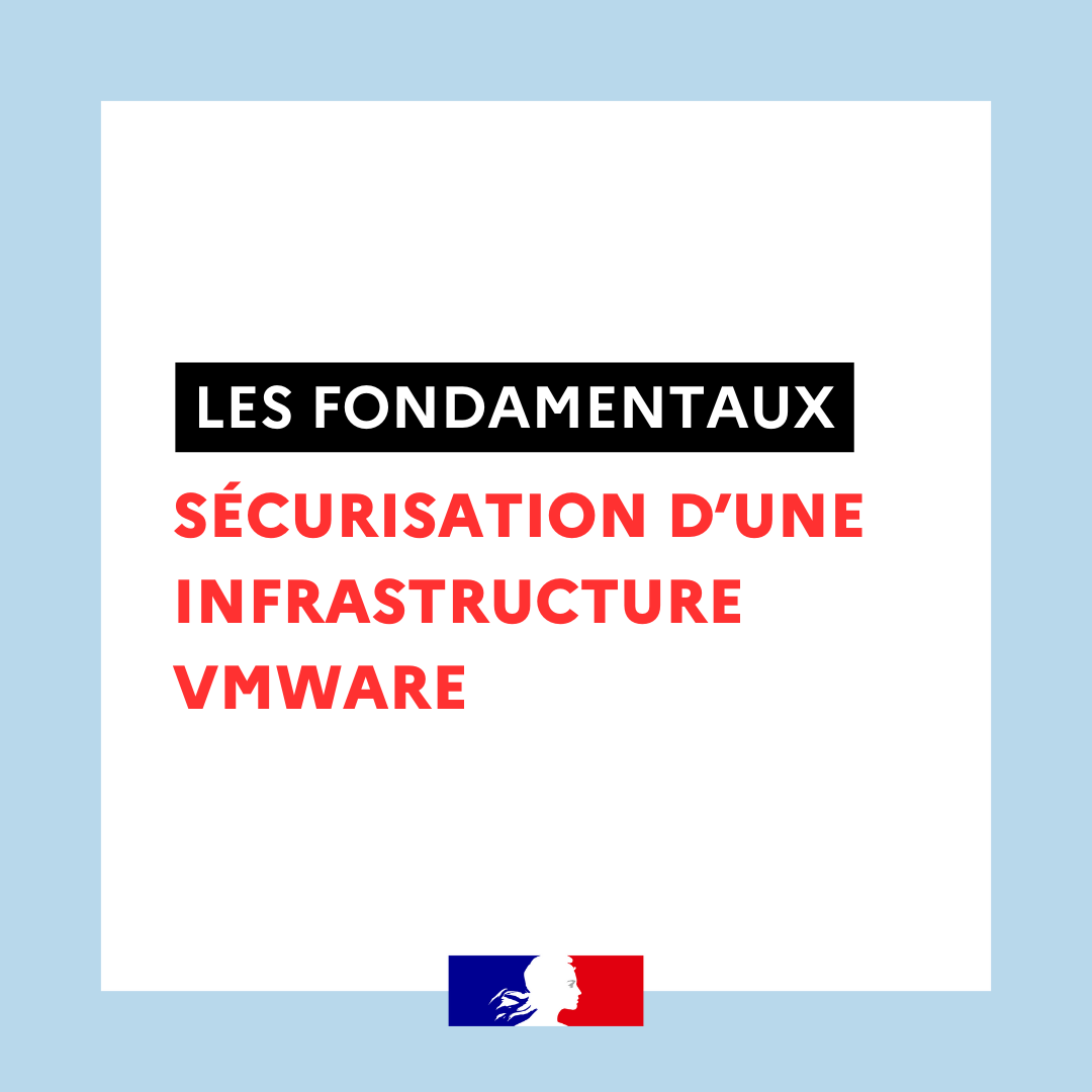 📚 Découvrez les fondamentaux de l'ANSSI sur les infrastructures #VMware. 🛡 L'Agence vous propose un éclairage sur la manière de sécuriser ces infrastructures virtualisées afin d'empêcher l’accès à l’ensemble des données et des traitements hébergés. ➡️cyber.gouv.fr/publications/s…