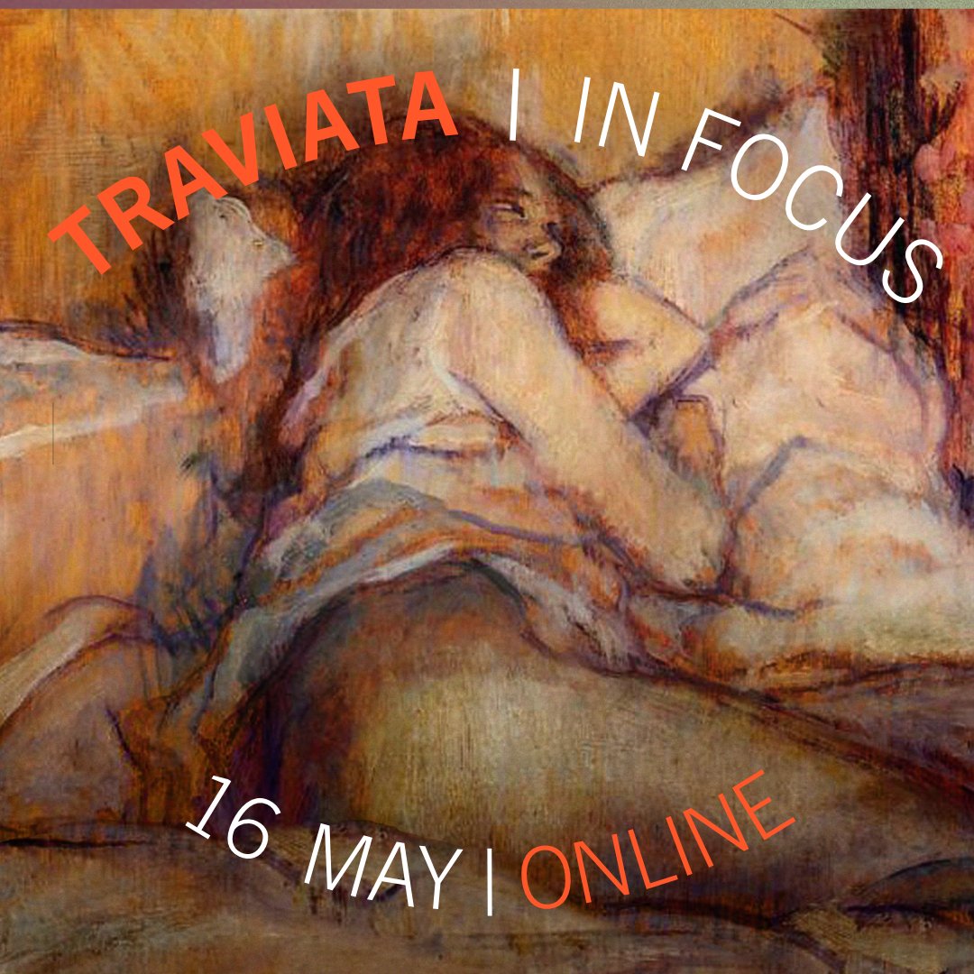 Our next #InFocus event is just around the corner! 🤩 Join us at 7pm on Thursday, 16 May for a FREE online talk on Verdi's La traviata with Deborah Kelleher, Director of @RIAMDublin. Perfect for both opera enthusiasts & newcomers alike! 🔗 Sign up now: bit.ly/3WvG4ZS