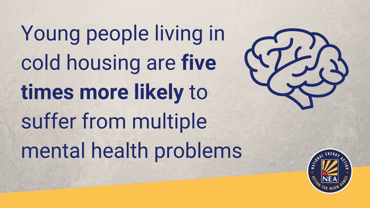 This week is #MentalHealthAwarenessWeek. The misery of living in a cold, unsafe and unhealthy home can cause mental health problems, especially in young people.