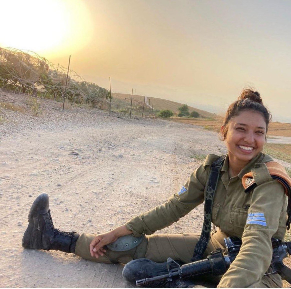 Or Moses z'l, 22, was a commander in the Extraction and Rescue Unit. On October 7, when she realized that terrorists had infiltrated her army base Zikim, Or and 13 other soldiers told 90 recruits (young soldiers) and staff to hide in the shelter and went out to fight the
