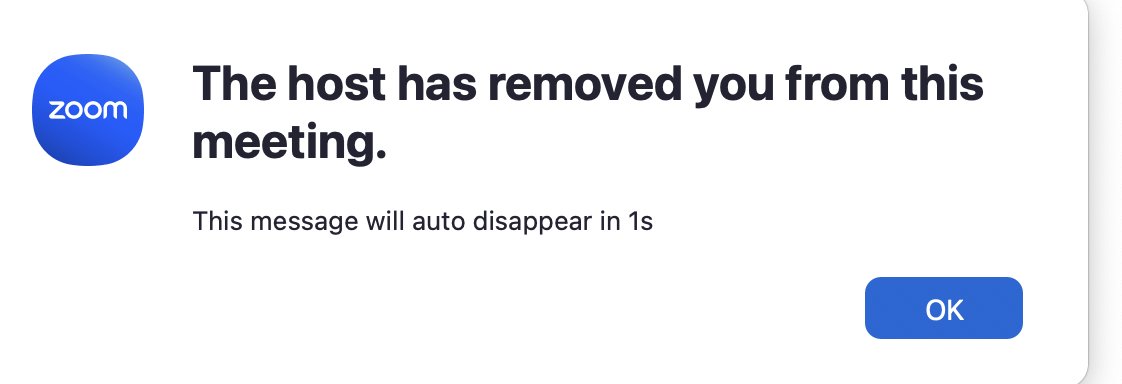 Wild how @MindMedicineAU can't mute ppls mics in a large webinar, but as soon as they saw me in the meeting, booted me out 2x, for nothing 💀. I didn't even comment on the absurdity of Peter aggressively telling people to ignore any critical researchers.