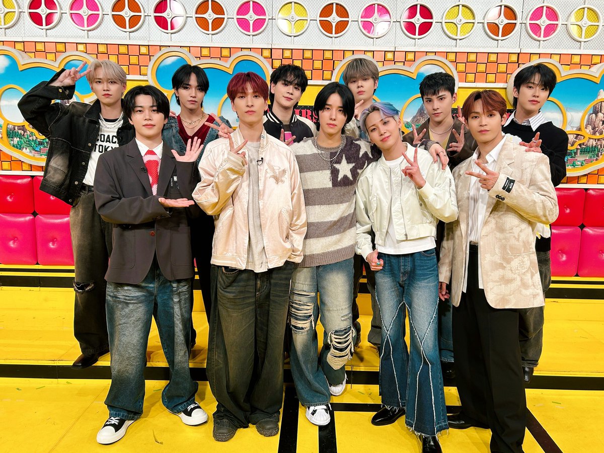 official_jo1's tweet photo. フジテレビ《 #ネプリーグ 》
JO1が出演させていただきました！

ありがとうございました！

#JO1 https://t.co/mM29D0r8e1