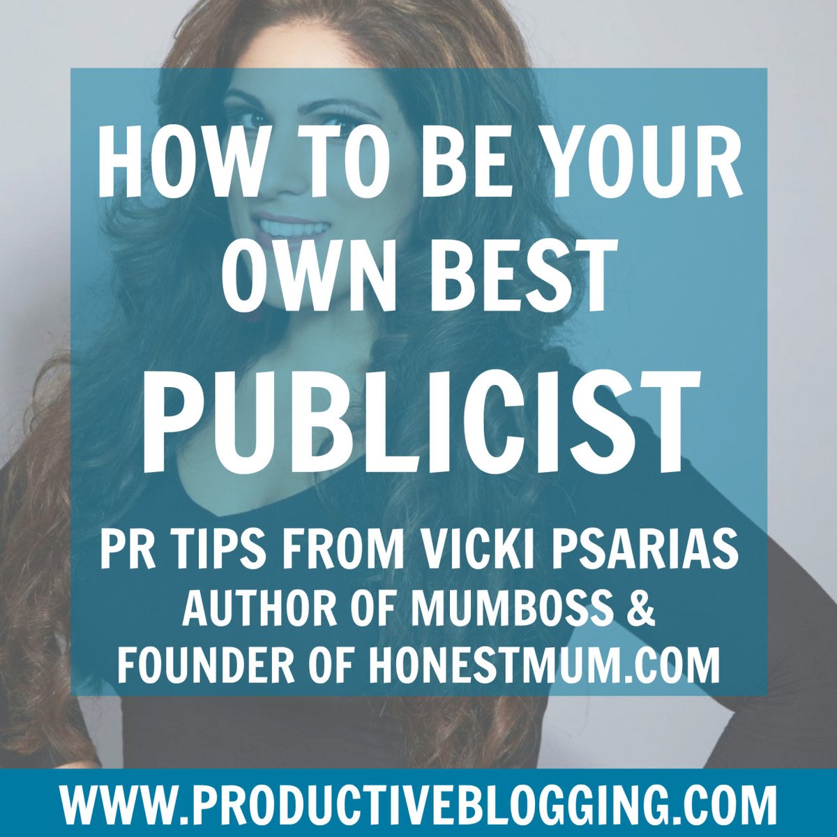 Who better to ask to share her PR wisdom on Productive Blogging, than @HonestMum AKA Vicki Psarias? Here are Vicki’s awesome tips on how to be your own best publicist: bit.ly/2M48FOI #mumboss #mumbossbook #honestmum #vickipsarias #publicist #prtips #productiveblogging