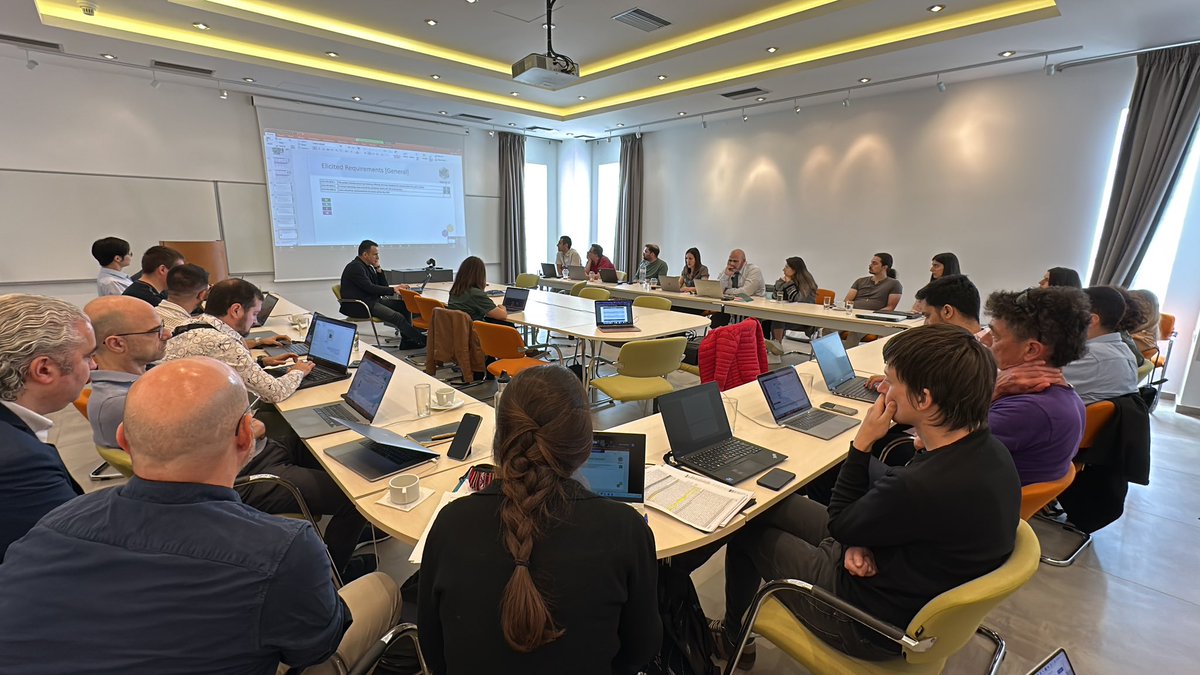 indux_r's tweet photo. 🌟 1st plenary meeting for InduX-R has kicked off! Here in FORTH premises in Heraklion, Crete, we're diving into the future of technology. With XR, AI, and secure 5G-enabled IoT, we're shaping a transformative tomorrow.#Induxr #XR #AI #5G #InnovationAction #HORIZONCL4 #Industrial https://t.co/RcWaD17tnu