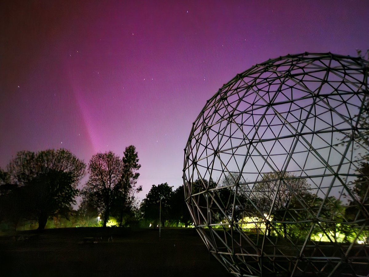 Thank you to everyone who shared stunning photographs of the aurora borealis, taken from our Stag Hill and Manor Park campuses. Here is one of our favourites taken by Surrey alum, Richard Duke, who also worked as a Spacecraft Communications Engineer in Surrey Space Centre - our