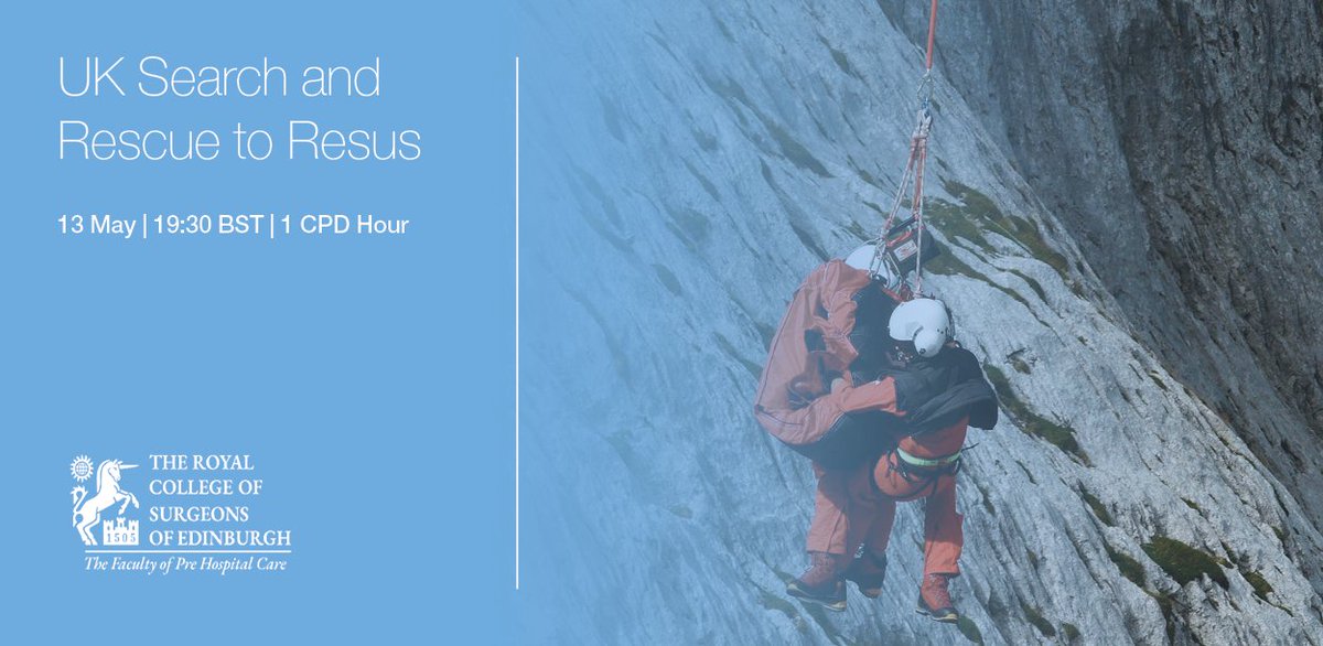 Start your week well by joining tonight's Webinar to gain awareness of the challenges faced by delivering clinical medicine in extreme environments.

Register Here! bit.ly/3Sv7NGc