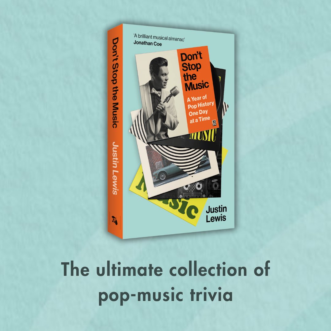 'A brilliant musical almanac' - @jonathancoe
'This splendid book proves that trivia need not be trivial' - @theartsdesk 
'A book of events that's an event in itself' - @quantick 
'Brimming with new discoveries' - @curranradio 

#DontStopTheMusic, out in paperback, Thurs 30 May.