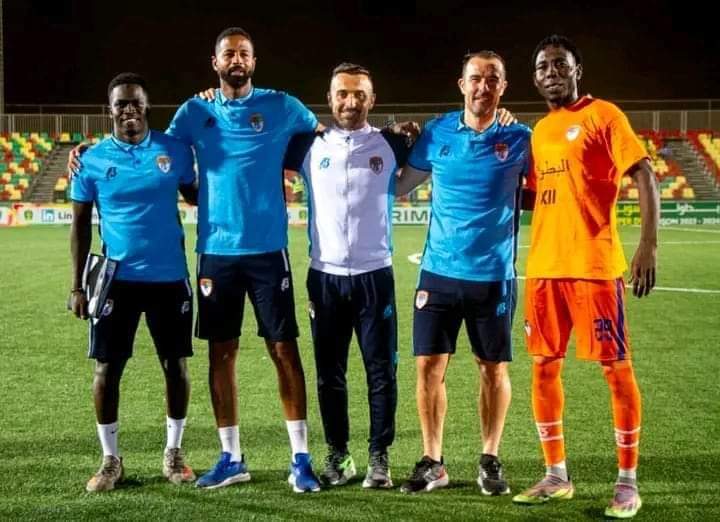 Former Accra Hearts of Oak striker Yassan Ouatching helps his club FC Nouadhibou wins Mauritania Premier League.