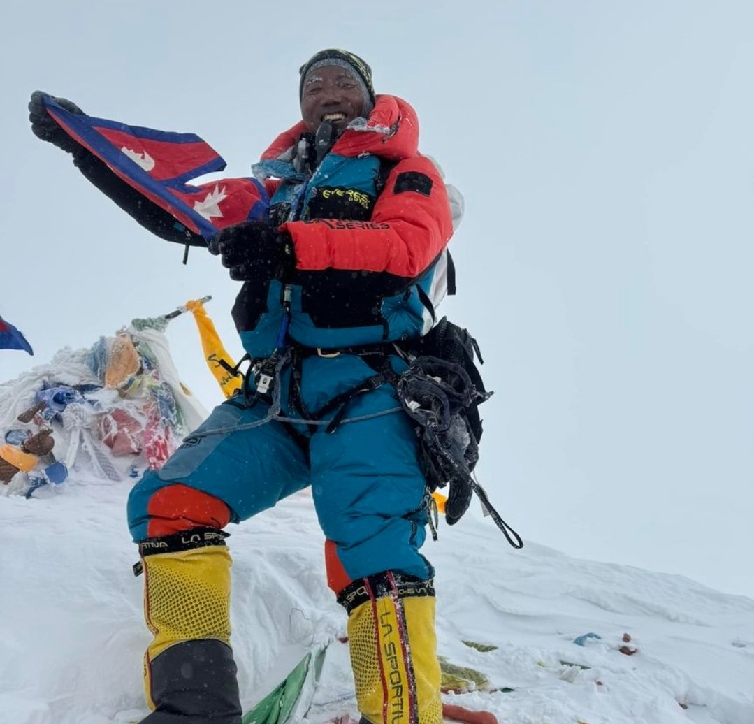 54-letni Szerpa Kami Rita po raz 29. wszedł na Mount Everest.
