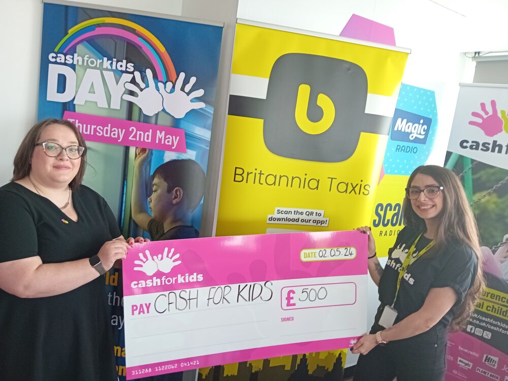 Britannia Taxis supports Cash for Kids’ Holiday Hunger appeal 👉 ow.ly/93hm50RE891